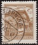 Austria - 1962 - Monumentos - 90 G - Castaño - Austria, Cortijo - Scott 692 - Farmhouse Pinzgau - 0